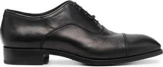 Lidfort Zwarte Su&egrave;de Veterschoenen - Heren - Nette schoenen - Zwart - 42 EU - Su&egrave;de - Schoenen