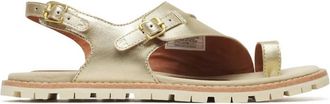 Merrell Womens Haven Metallic Backstrap Sandals In Burlap