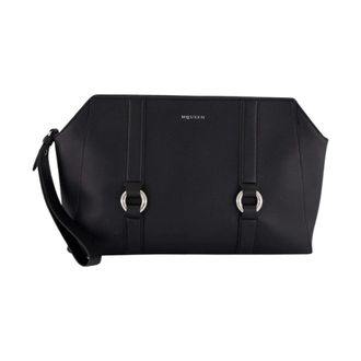 Alexander McQueen Farringdon Pouch - male - Alexander McQueen - Bags - Black - ONE SIZE - Bags