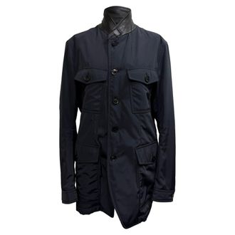 Tom Ford Techno Ottoman Jacket in Black Polyester