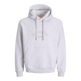 Jack & Jones Jack And Jones Herenlogo Hoodie (Helder wit)
