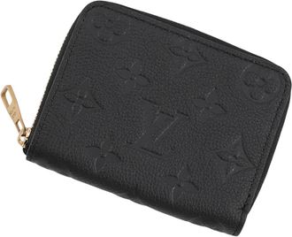 Louis Vuitton Monogram Empreinte Black Noir Monogram Empreinte Coin Purse/Coin Case (Pre-Owned)