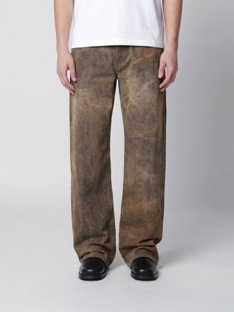 A Gold E Jeans wide-leg in denim used