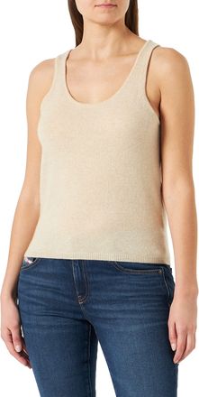 Part Two Womens Sabine Regular fit Sleeveless Pullover, Natural Melange, L