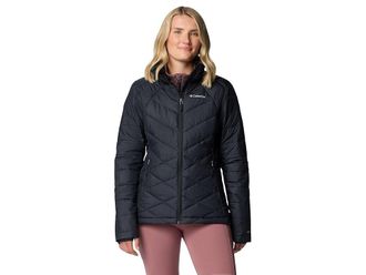 Columbia Plus Size Heavenlytm Jacket Womens Coat Black 1 : 1X, Fleece/Polyester