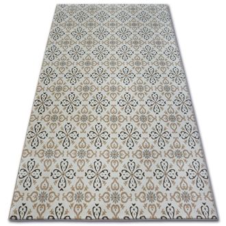 RugsX Alfombra Argent - W4949 Flores Crema Beige 160x220 Cm