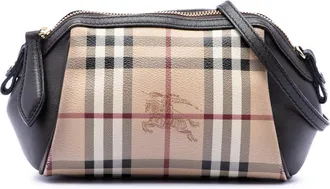 Burberry Pre-owned Burberry Mini Haymarket Check Coated Canvas Blaze Crossbody Ladies TS9ZMC5G1RQJ92BW