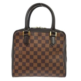 Louis Vuitton Brera Handbag Damier Brown Canvas Handbag (Pre-Owned)