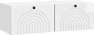 vidaXL Mueble Para Tv De Pared Brillante 98 X 41 X 30 Cm Vidaxl