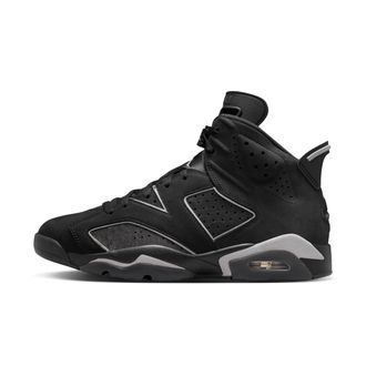 Nike Jordan Mens Air Jordan 6 Cap and Gown Basketball Shoes in Black | IR2266-010
