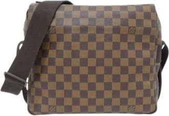 Louis Vuitton Pre-owned Cross Body Bags, female, Brown, Size: ONE SIZE Pre-owned Coated Canvas Shoulder Bag
