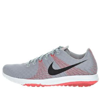 Nike Flex Fury Shoes Grey Black Red 705298-003