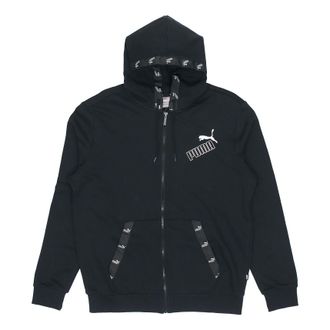 Puma Sports Casual Hooded Windbreaker Black 583524-01