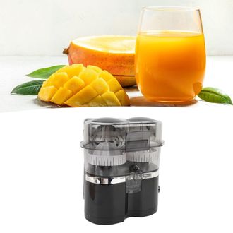 Infinite Exprimidor El&eacute;ctrico Doble Port&aacute;til Para C&iacute;tricos (100 W, 15.000 Rpm) Fabricado En Abs/acero Inoxidable Para Naranjas, Limones Y Pomelos - F&aacute;cil De Li
