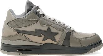A Bathing Ape Sneakers alte Bape Clutch Sta 1 con applicazione - Grigio