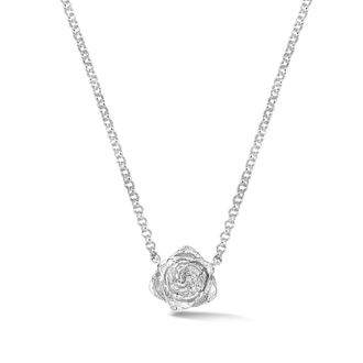 Dower & Hall Wild Rose Single Bloom Pendant