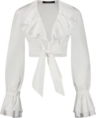Balmain Mujer, Blusas y Camisas, Blanco, Talla: M