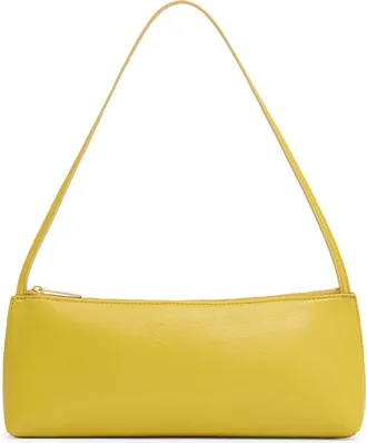 Mansur Gavriel Gaia Leather Baguette Bag in Citrus at Nordstrom
