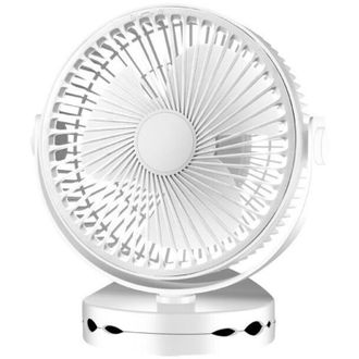 OEM Ventilador De Camping Vtizikl, Ventilador Usb, Bater&iacute;a De 6 A 21 Horas De Duraci&oacute;n, 4 Velocidades, Luz Led, Gancho Para Tienda De Campa&ntilde;a, Rotaci&oacute;n De