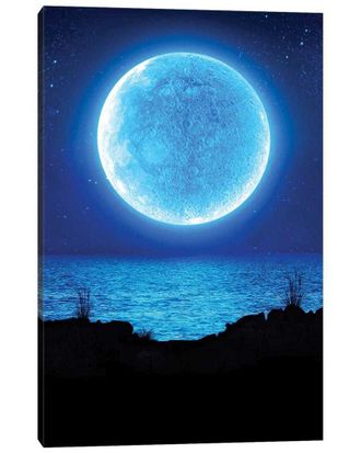 iCanvas Lake Night By Gab Fernando Wall Art