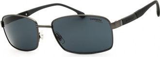 Carrera 8037/S 0R80 IR Matte Dark Ruthenium/Grey