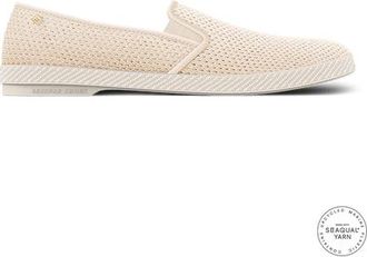 Rivieras Shoes Classic Mesh Slip-On Loafer in Natural at Nordstrom, Size 39