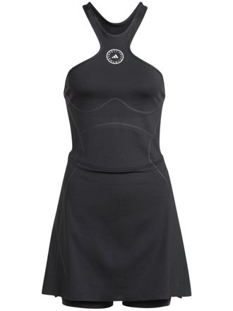 adidas by Stella McCartney Truepace running dress - women - Recycled Polyester/Recycled Spandex - M - Black