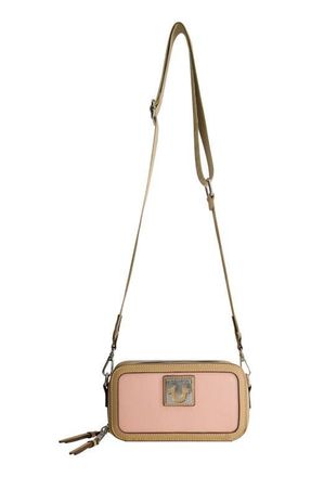 True Religion Horseshoe Plaque Crossbody Camera Bag in Blush at Nordstrom