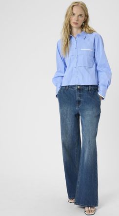 Karen by Simonsen Overhemd met lang mouwen KBAmy Classic fit blue