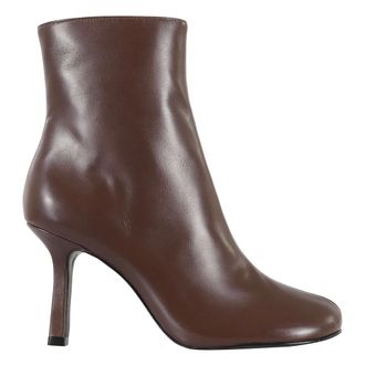 Schutz Heeled Boots, female, Brown, Size: 10 US Brigitte Pumps