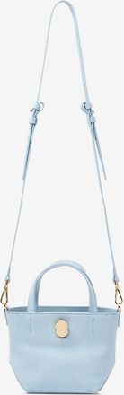 Fabiana Filippi Trapezf&ouml;rmige Schultertasche aus Leder Eclissi