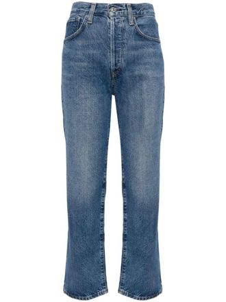 Citizens Of Humanity Jeans Emery dritti crop - Blu