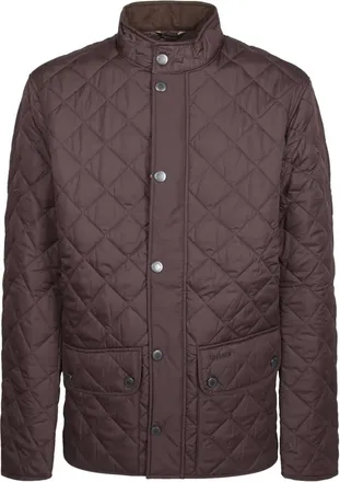 Barbour Jassen, Heren, Bruin, 2Xl, Polyester, Lowerdale Quilted Jacket