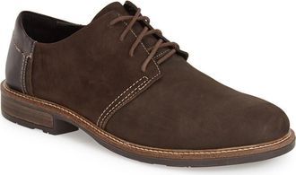 Naot Plain Toe Derby in Oily Brown/french Roast at Nordstrom, Size 45