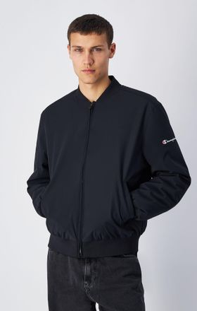 Champion Blouson CHAMPION, Herren, Gr. XS, schwarz, Stoff, Obermaterial: 74% Polyamid, 15% Polyester, 11% Elasthan, unifarben, Rundhals, elastischer Bund, Jack