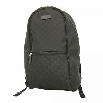 Gucci Black Nylon Backpack (Pre-Owned)