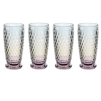 Villeroy & Boch Boston Pearl Highball / Tumbler Set of 4 in Multi at Nordstrom