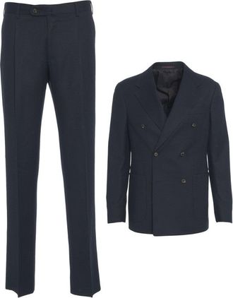 The Gigi Double-Breasted Blazer And Chinos Ensemble
