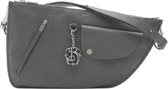Burberry Shield Twin Leather Shoulder Bag