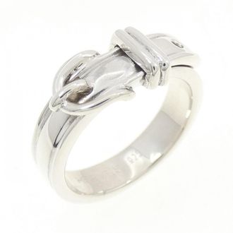 Herm&egrave;s Silver 925 Band Ring (Pre-Owned)