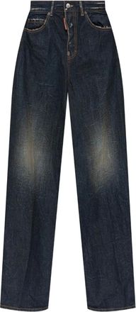 Dsquared2 Jeans con effetto schiarito - Blu