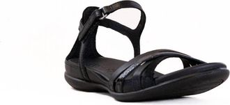 Ecco Womens Flash X-Strap Sandals In Black/black/black