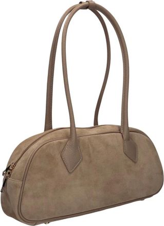 Notre-V Tassen, Dames, Bruin, ONE Size, Su&egrave;de, Minae Suede
