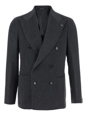 Tagliatore double-breasted blazer - men - Wool/Cashmere - 48 - Grey