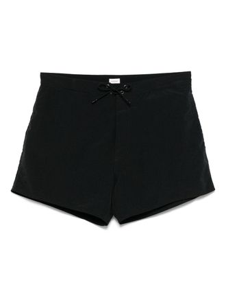 Saint Laurent Mens Tonal Logo Swim Shorts