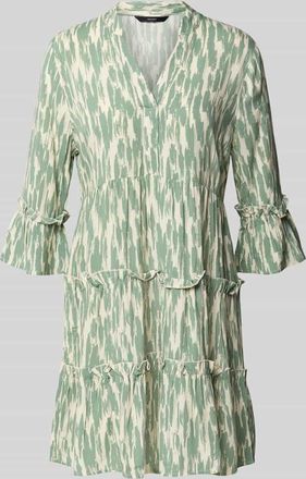 Vero Moda Mini-Tunikakleid aus reiner Viskose Modell EASY JOY in Schilf, Größe XS