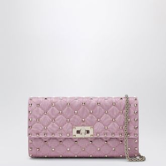 Valentino Garavani Pink Rockstud Spike crossbody bag