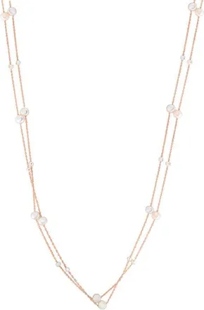 Effy 14K Yellow Gold Freshwater Pearl Long 36 Strand Necklace in 14K Gold at Nordstrom