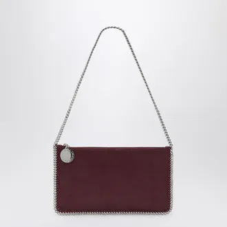 Stella McCartney Stella Mc Cartney Falabella Pouch In Plum Color With Chain