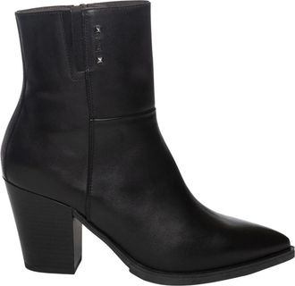 Nero Giardini Guanto Heeled Boots - Dames - Laarzen met Hak - Zwart - 39 EU - Leer - Schoenen